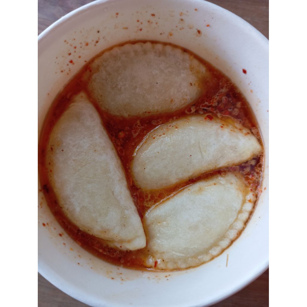 

Cireng Kuah Creamy dengan isian