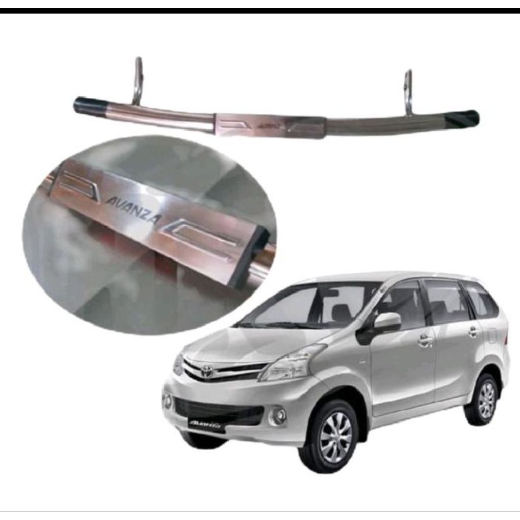 rear bumper pengaman bemper belakang all new avanza/xenia 2012-2019