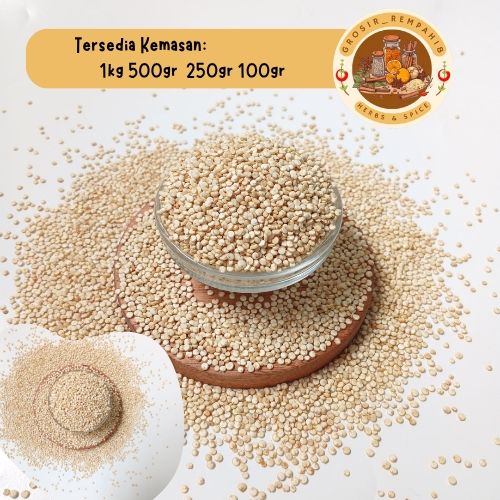 

White Quinoa / Biji Quinoa Putih