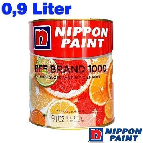 

Cat Kayu Besi BEE BRAND 1000 0.9L Synthetic Enamel Nippon Paint 1KG / Cat Kayu Nippon Paint
