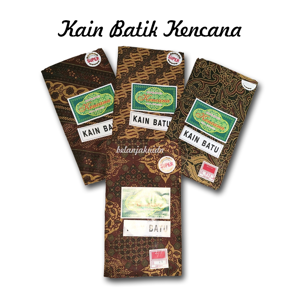 Kain Jarik Batik KENCANA || kain batu halus SUPER