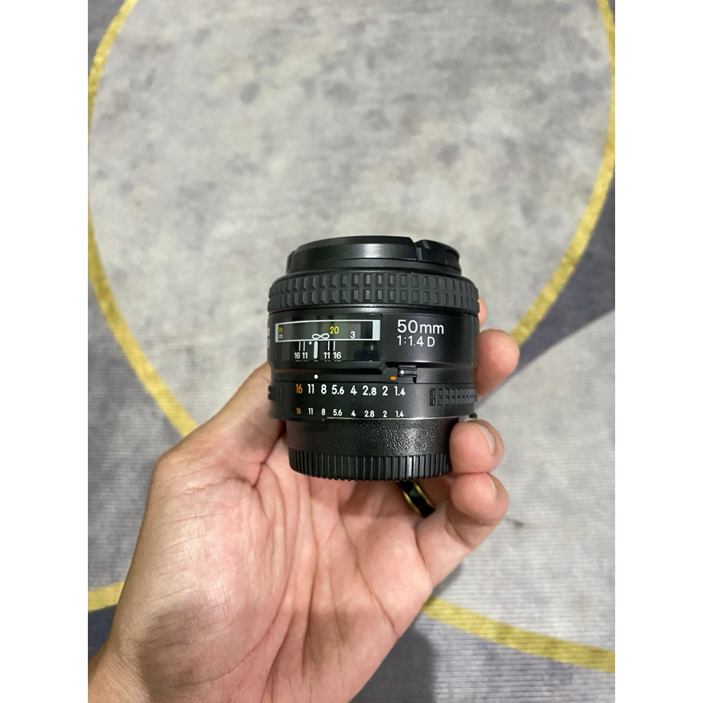 Lensa Fix Afd 50mm f1.4 nikon
