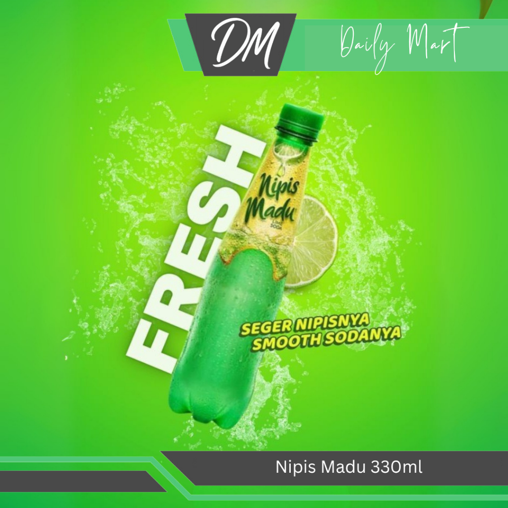 

Nipis Madu Botol 330ml - Minuman Soda Rasa Jeruk Karbonasi Original Menyegarkan Murah