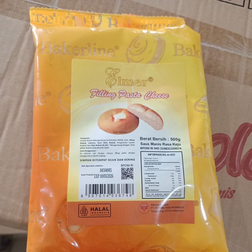 

filling isian cheese keju elmer 500gr