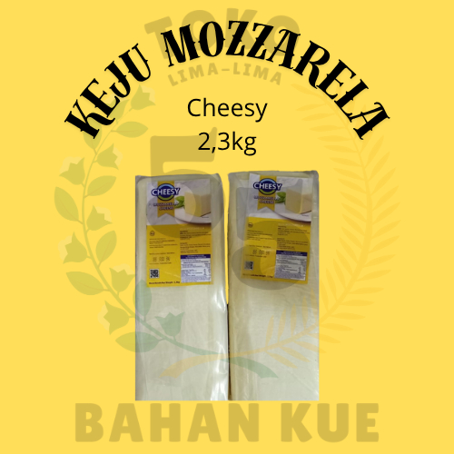 

Keju Mozzarela Merek Cheesy 2,3kg