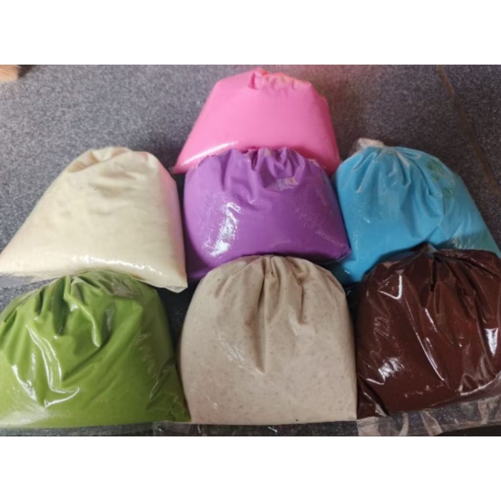 

250gr glaze carreza / dunia / collin repack 250gr