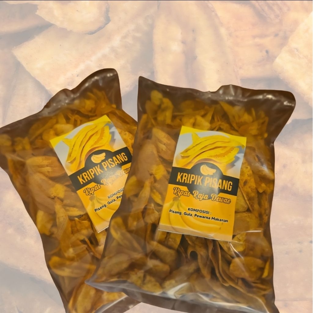 

Camilan Kripik Pisang | Keripik Pisang 500g ORIGINAL | Makanan Ringan