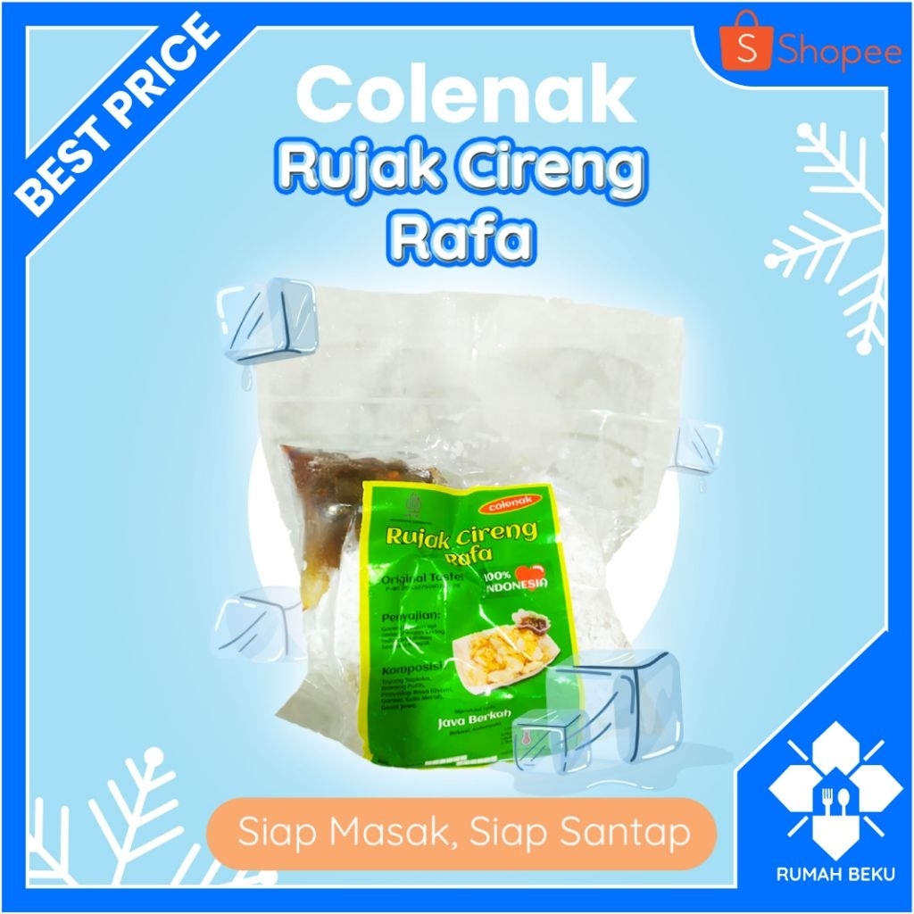 

Rujak Cireng Siap Goreng - Cryspi & Kenyal - 250gr | Rumah Beku