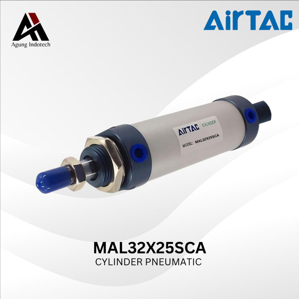 MAL32X25SCA / MAL32X25CA AIRTAC MINI CYLINDER PNEUMATIC