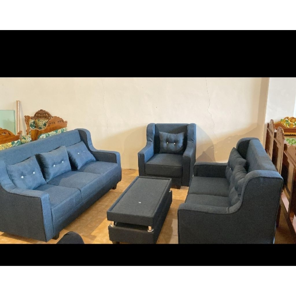 sofa minimalis 321 / sofa ruang tamu