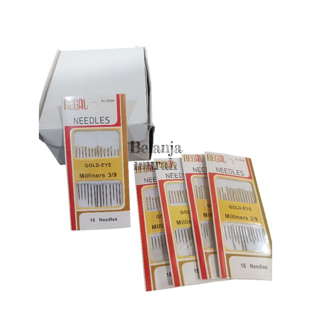 JARUM REGAL CAMPUR  | JARUM JAHIT | JARUM EMAS