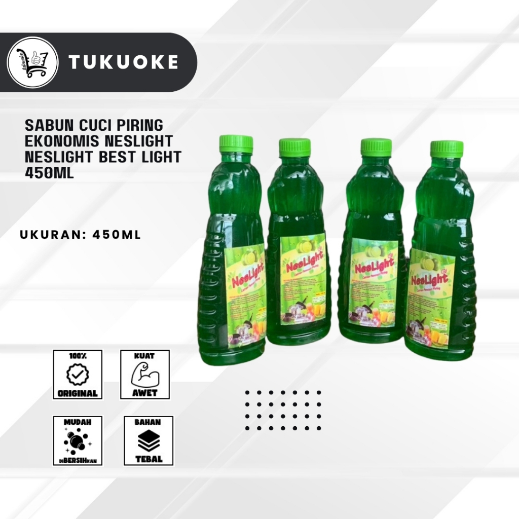 Sabun cuci piring ekonomis Neslight NesLight Best Light  450ml