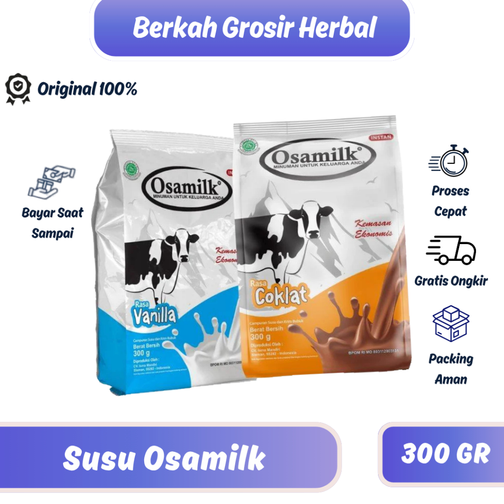

Susu Osamilk 300gr Original