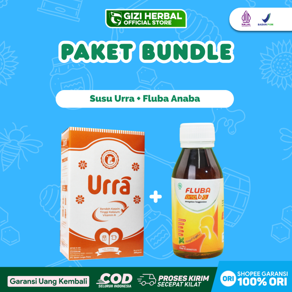 

Paket Bundle - Susu Kambing Urra plus Madu Fluba Anaba