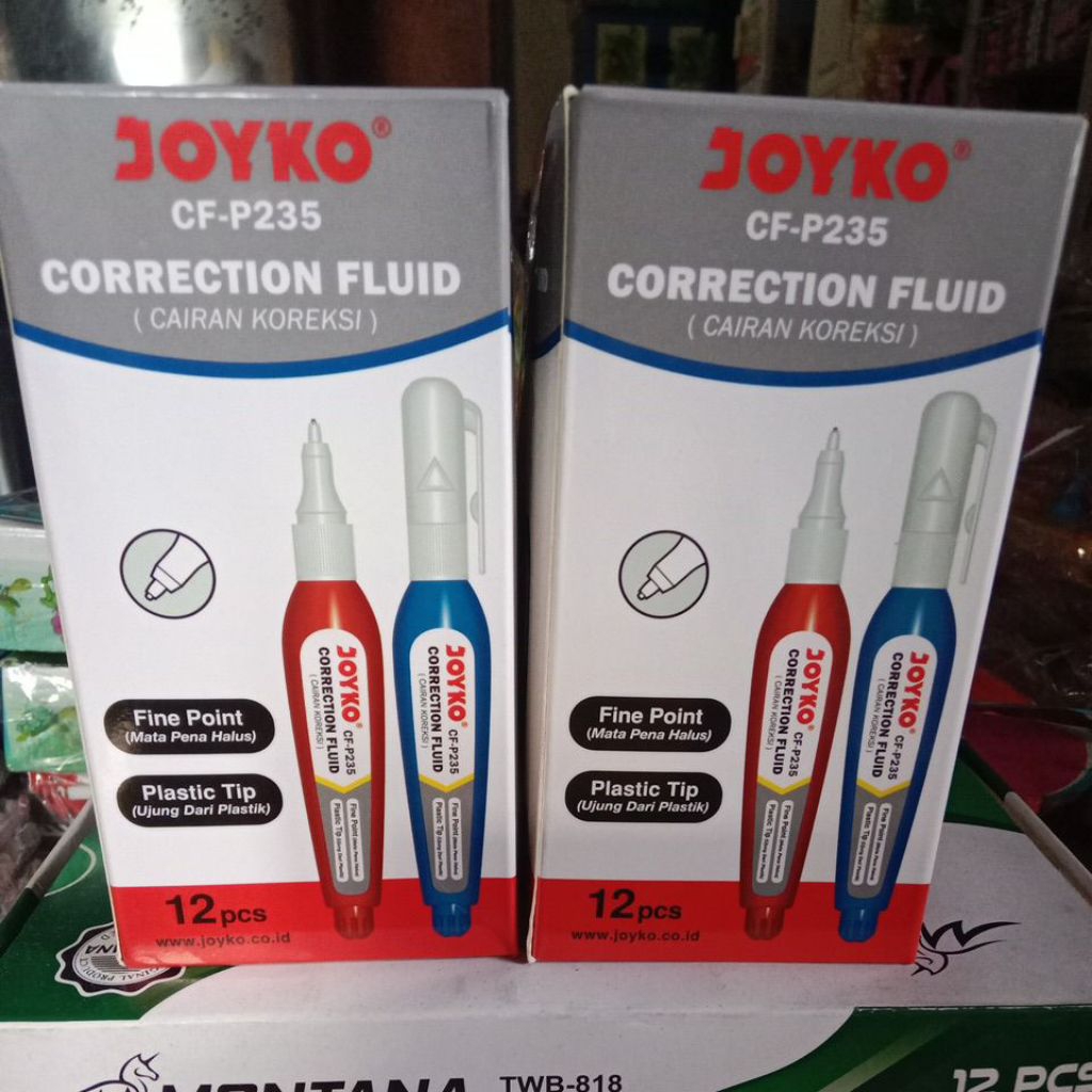 

Tipe X Joyko CF-P 235 1 kotak (12pcs)