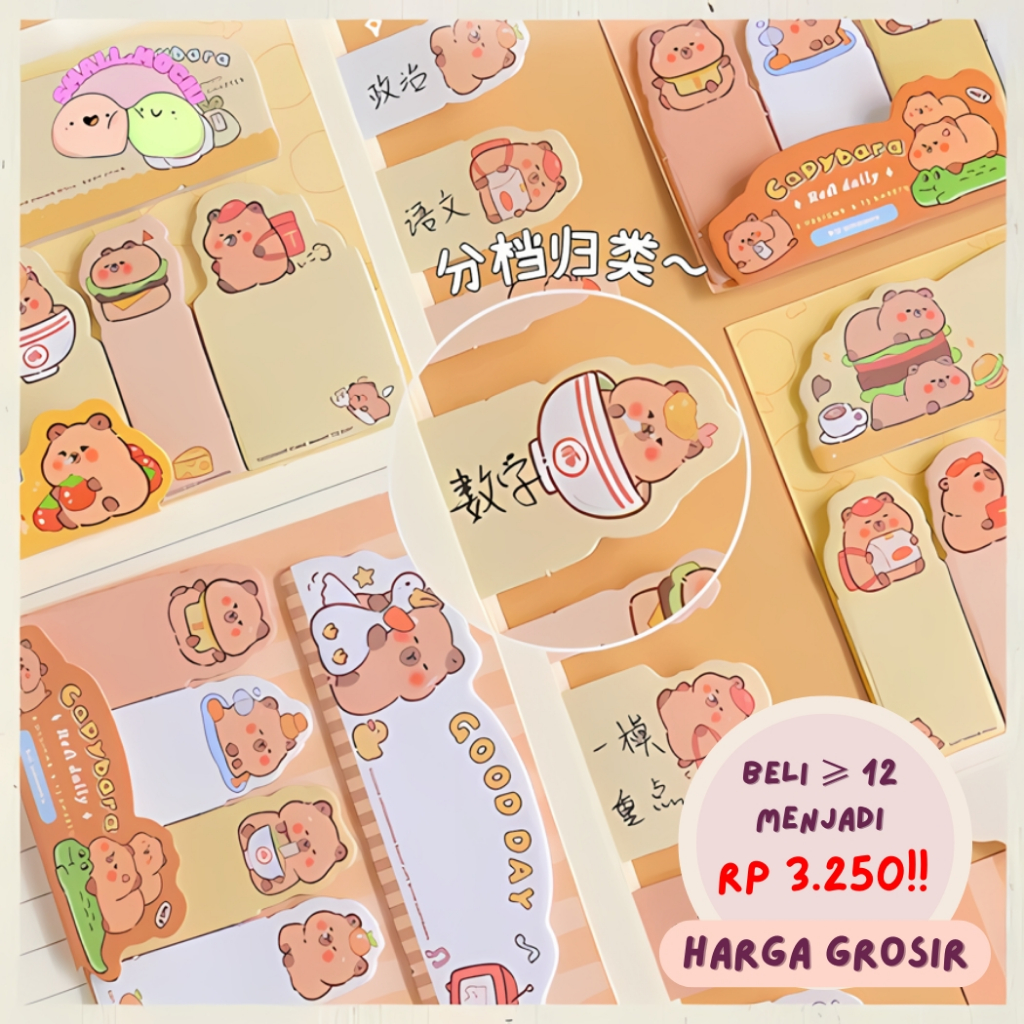 

Sticky Notes Pembatas & Penanda Buku MP01