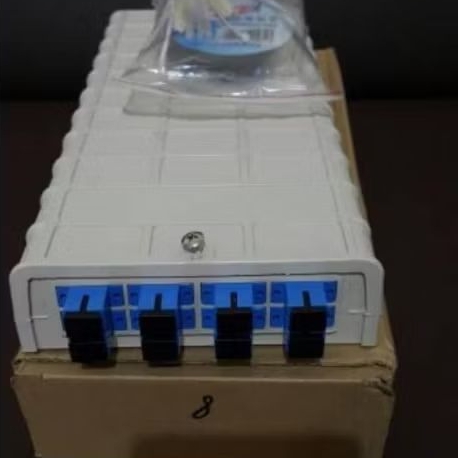 Roset FO 8 core + Kaset Lengkap Pigtail