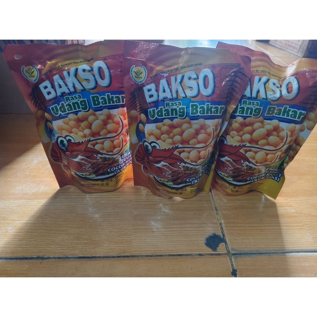 

Snack Bakso Rasa Udang Bakar isi 5 pcs