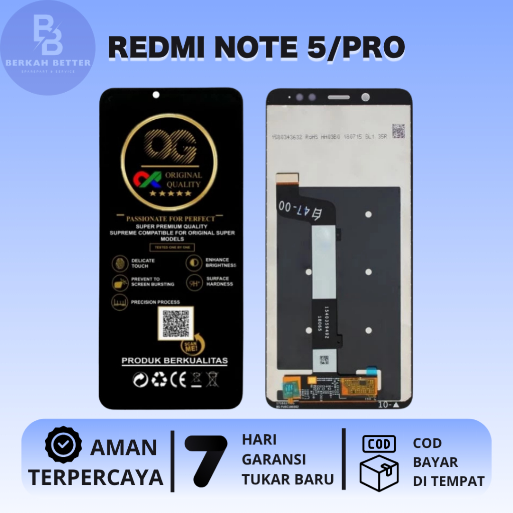 LCD REDMI NOTE 5 | NOTE 5 PRO ORIGINAL TOUCHSCREEN