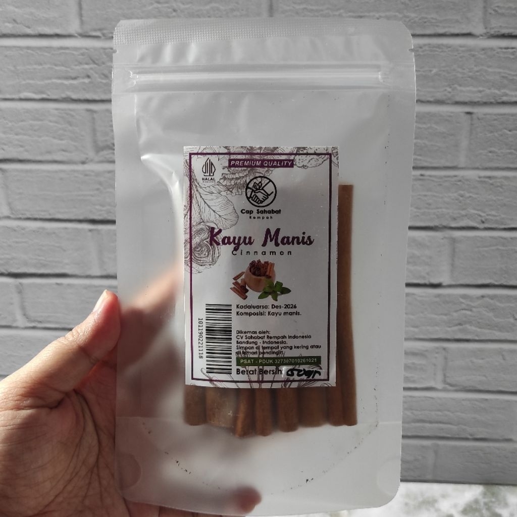 

Rempah Kayu Manis 50gr / Cinnamon - Rempah JSR / Nora Healthy Food