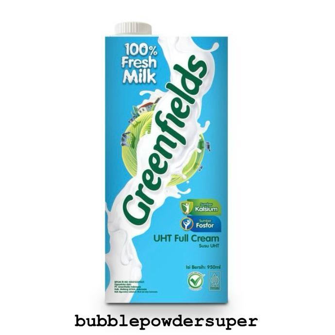 

Susu Greenfields UHT Milk Full Cream - Susu UHT 950ml