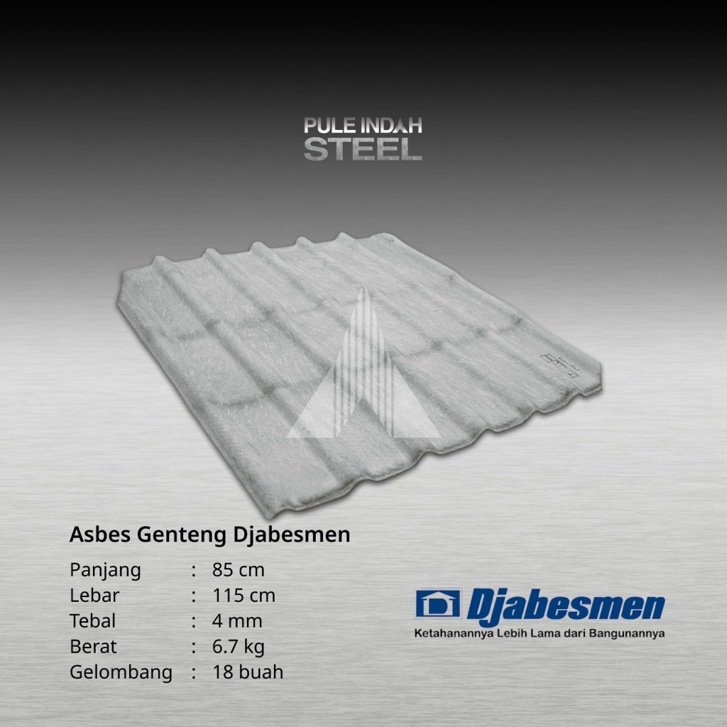 Asbes Genteng Bagus Djabesmen