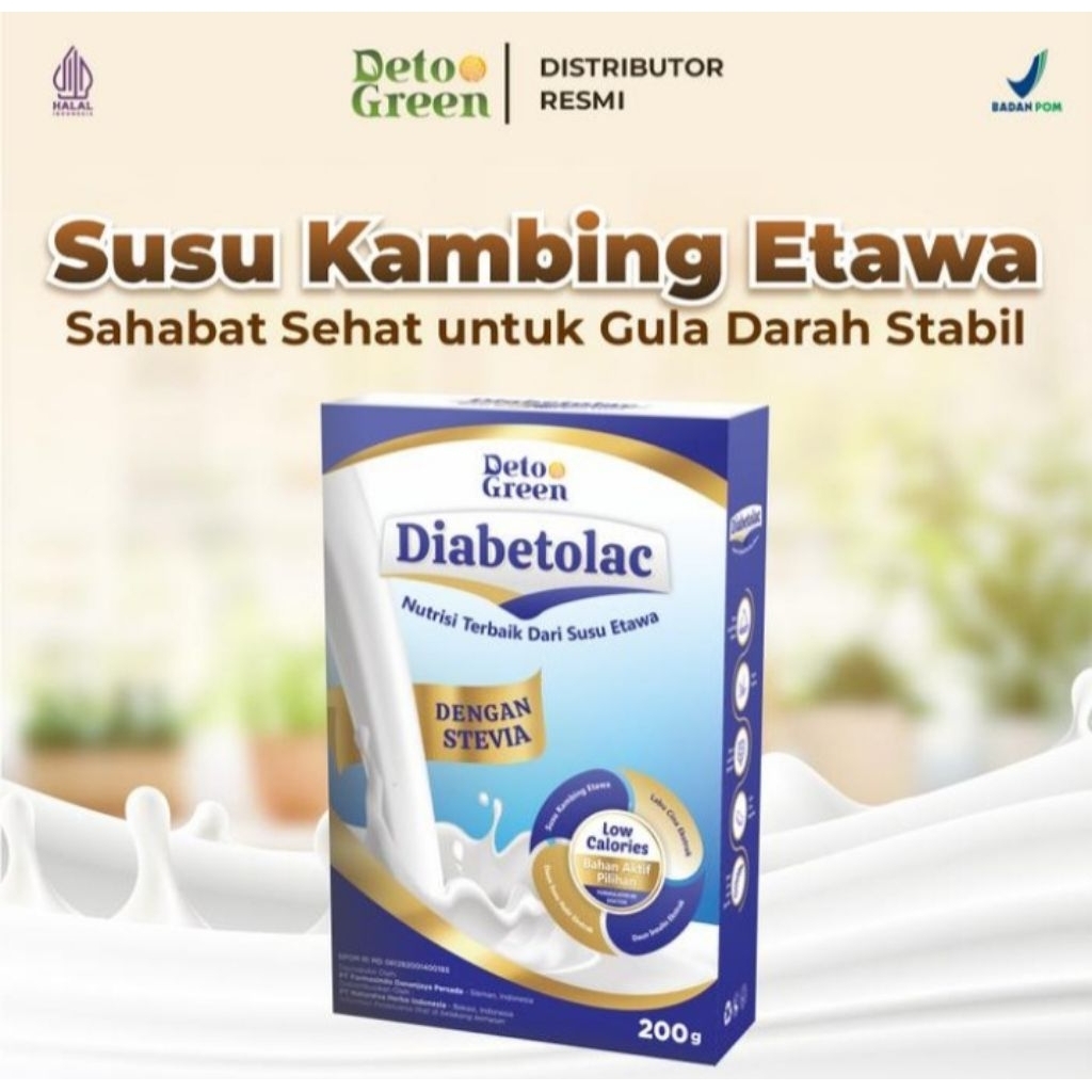 

Diabetolac Susu Kambing 200gr