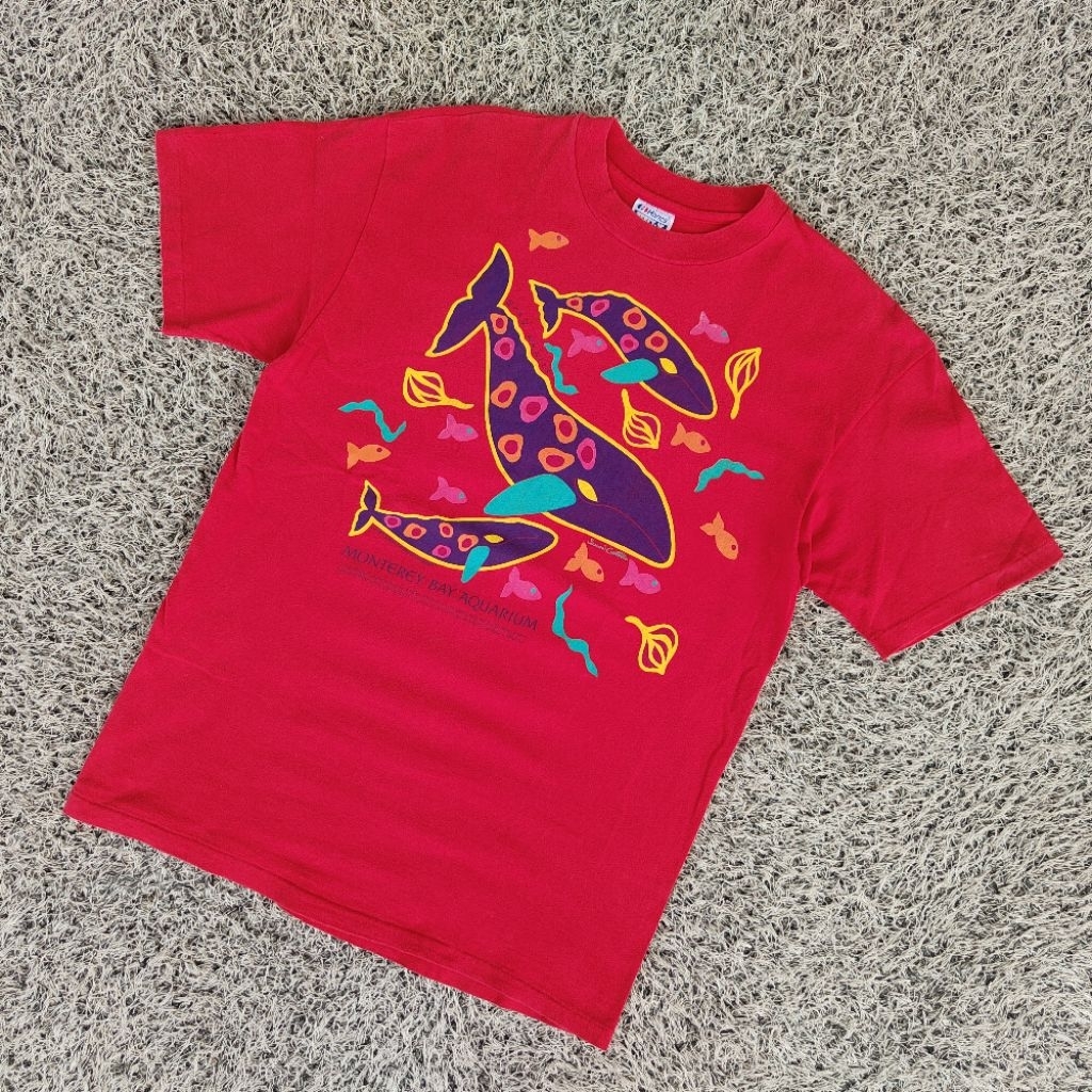 TS65 susan costello imagimals 1989 tee kaos vintage 90s single stich