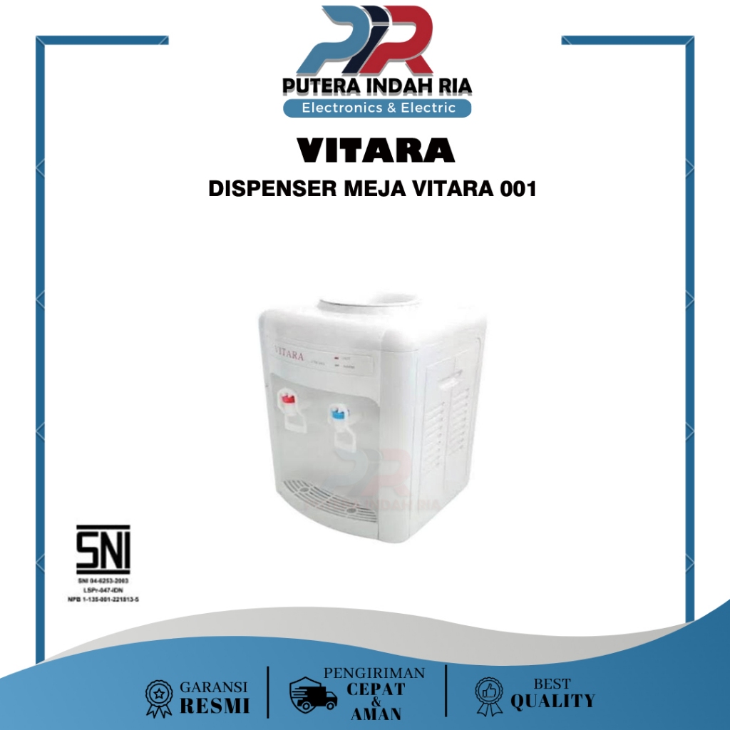 Dispenser Meja VITARA / Dispenser VITARA MURAH / Dispenser PANAS NORMAL