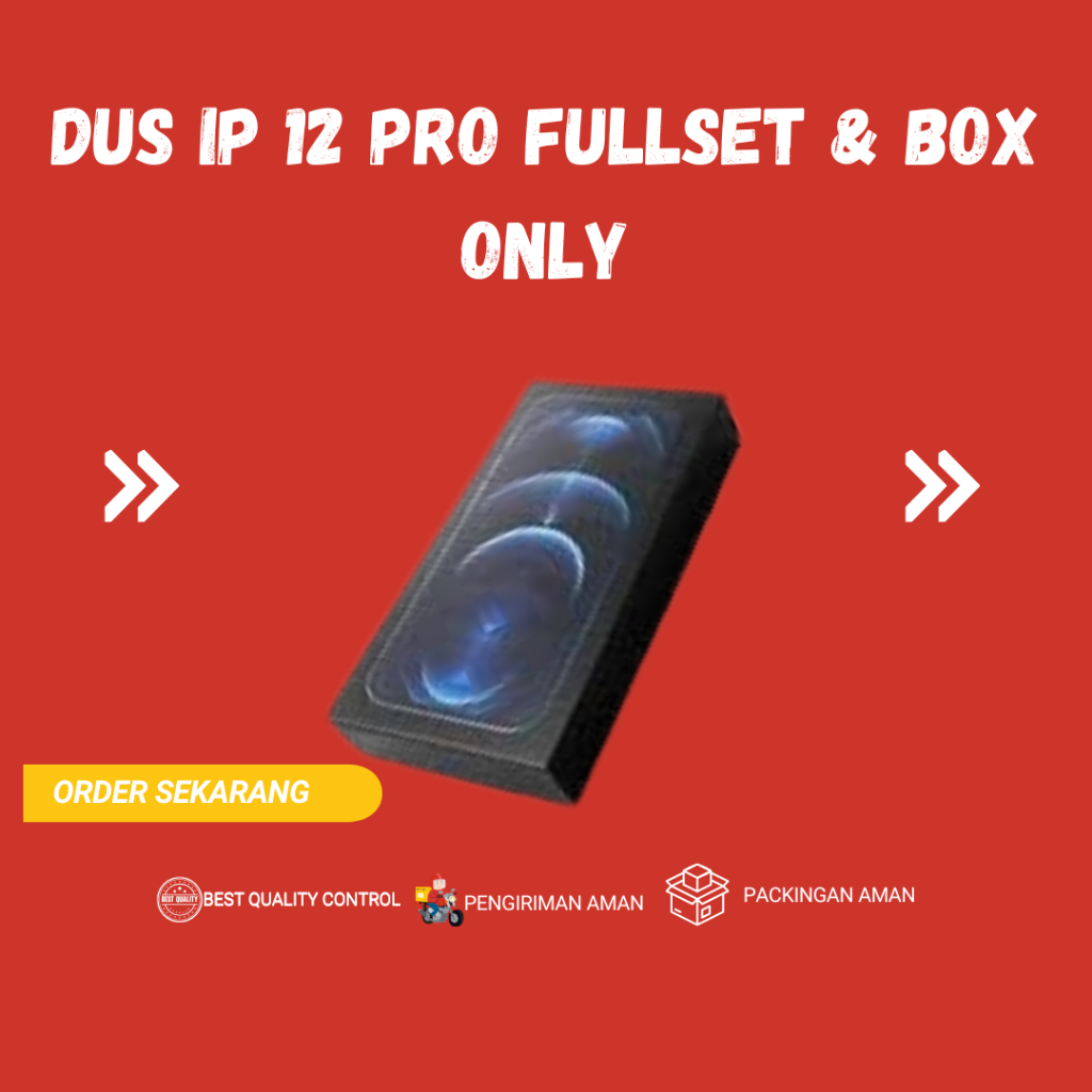 

Dus Box Kotak 12 Pro Fullset/Box Only - Jagoangadget88