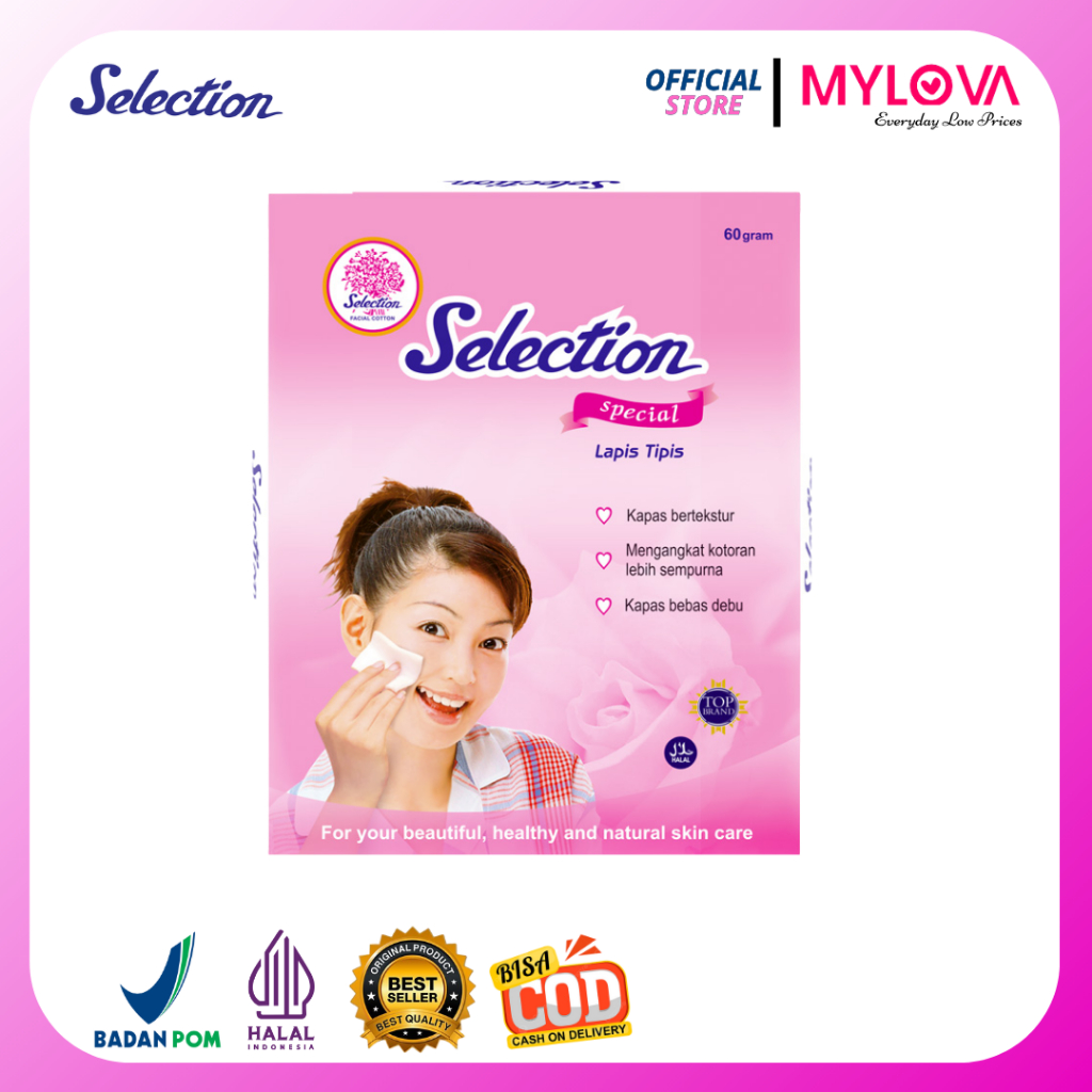 Kapas Selection Lapis Tipis 60gr | Kapas Selection Lapis Tipis 175gr