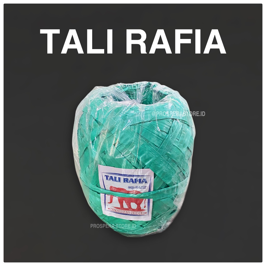 

Tali Rafia Roll 3/4 Kg Tebal - Tali Ravia 0,75 Kg / Rapia / Pengikat Barang