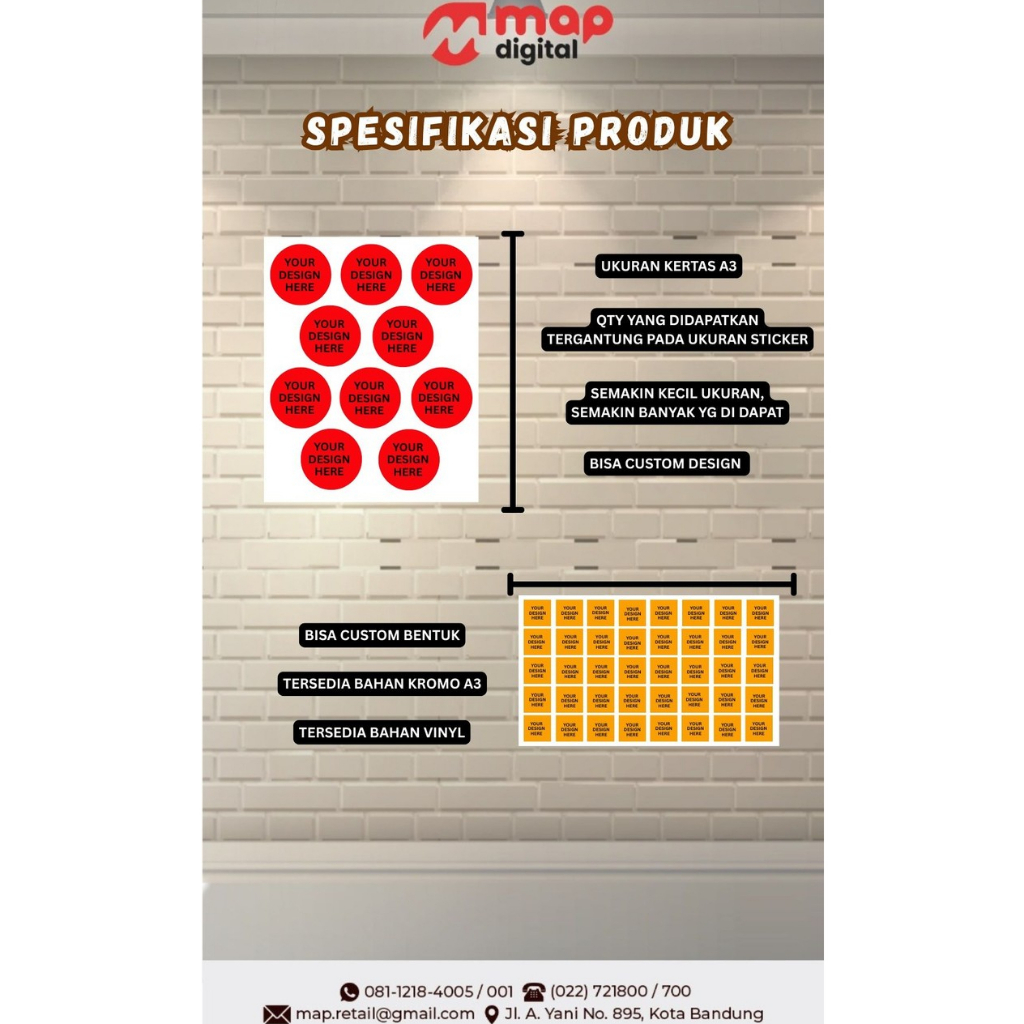 

STICKER LABEL / STICKER SEGEL / CUSTOM DESIGN