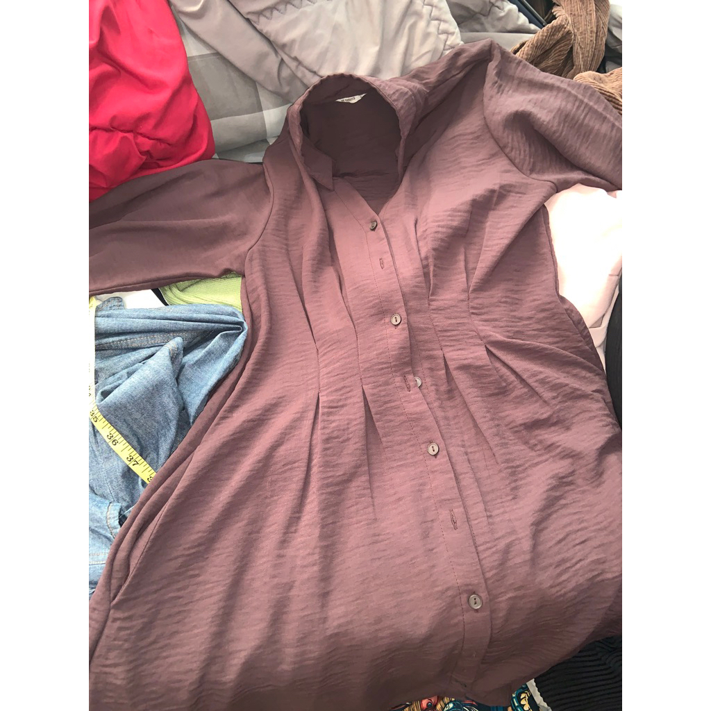 GAMIS ET CETERA DAN KEMEJA HIJAU