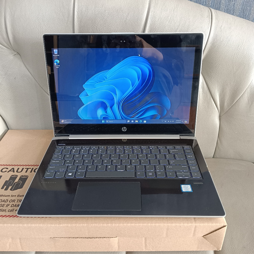 LAPTOP SECOND,Laptop HP Probook 430 G5, #TOUCHSCREEN, #BACKLIGHT, Core i7 - 8550U, Ram 16/256Gb, Gam