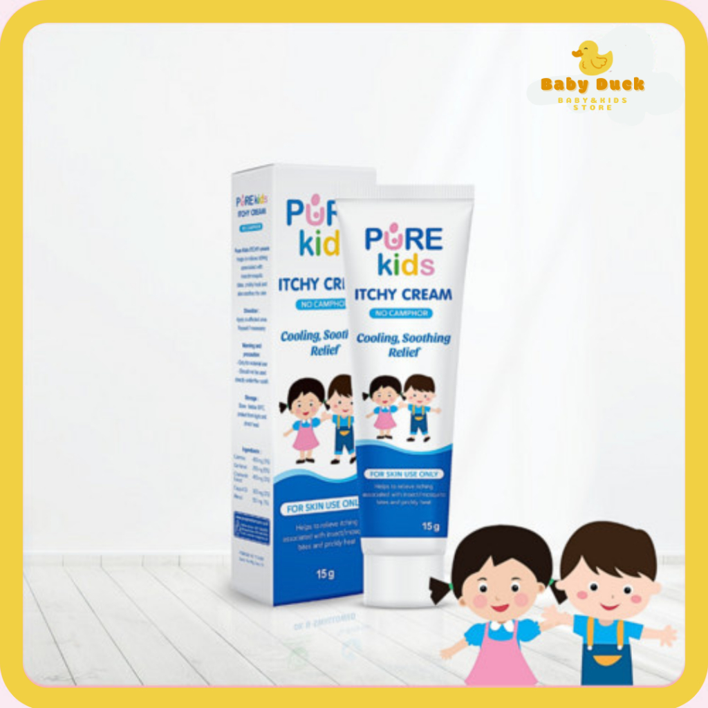 PURE KIDS BABY ITCHY cream / krim anti gatal purebb Krim Gatal untuk Anak Bayi