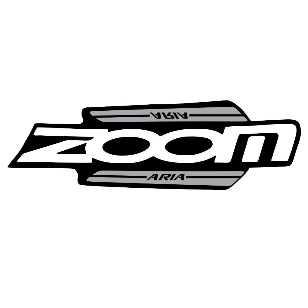 STICKER SEPEDA ZOOM ARIA Fork / Garpu BMX
