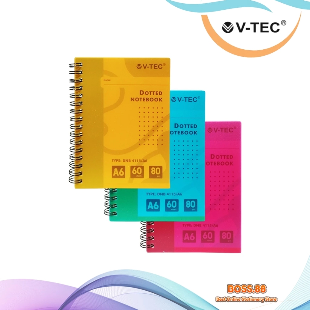 

NOTES SPIRAL V-TEC A6 3115 / 4115 / 5115 (1 PCS)