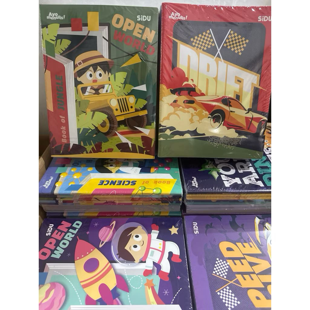 

Buku Tulis SiDU 58 Lembar dan 38lembar 1 pack 10pcs Cod