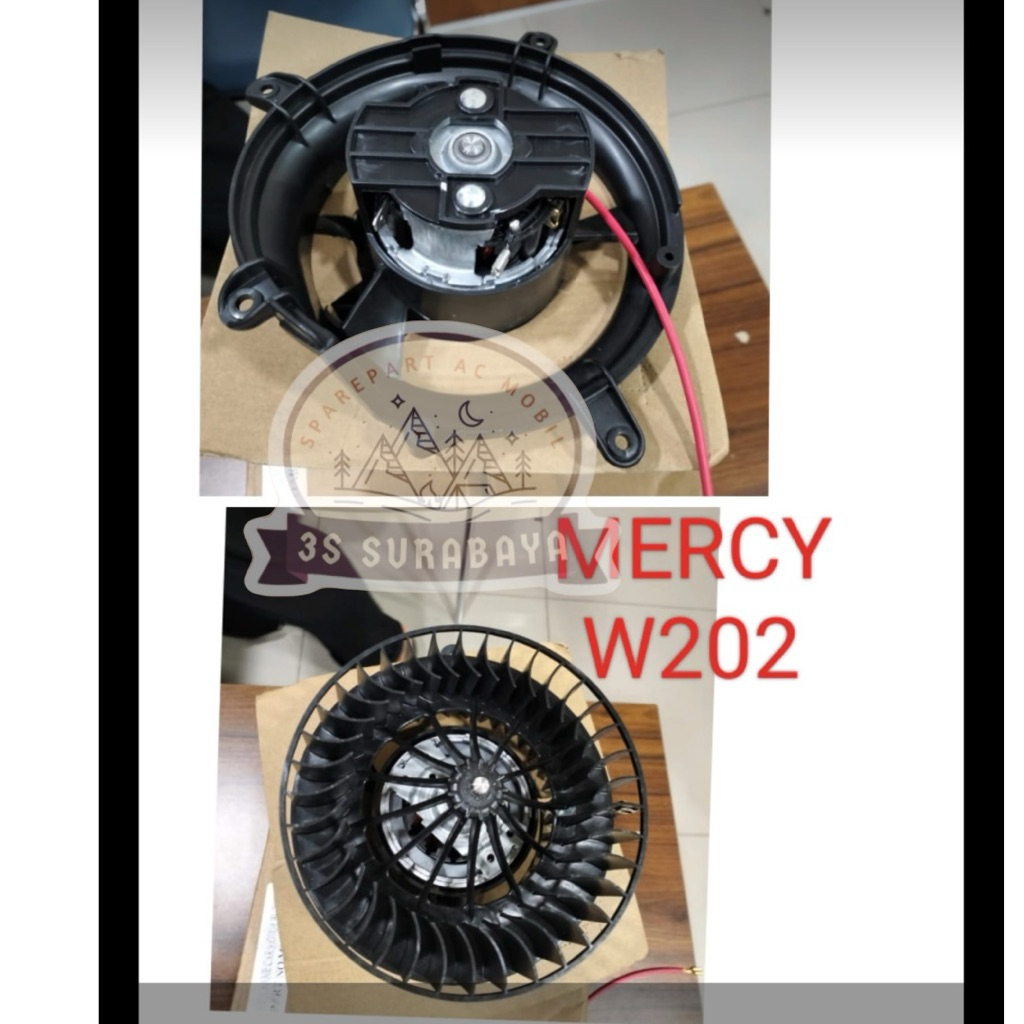 Motor Blower W202 C180 C200 C230 C240 Mercedes benz Mercy Ac mobil Biasa (Baru/New)