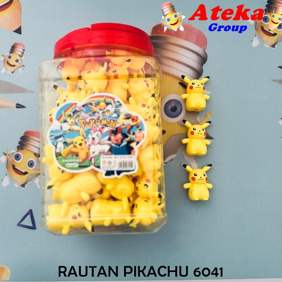 

[1TPL/60PCS] RAUTAN PIKACHU 6041