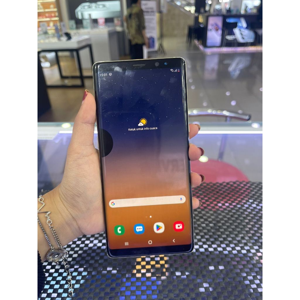 SAMSUNG GALAXY NOTE 8 NOTE8 6/64GB SECOND SEKEN BEKAS RAM 6 INTERNAL 64