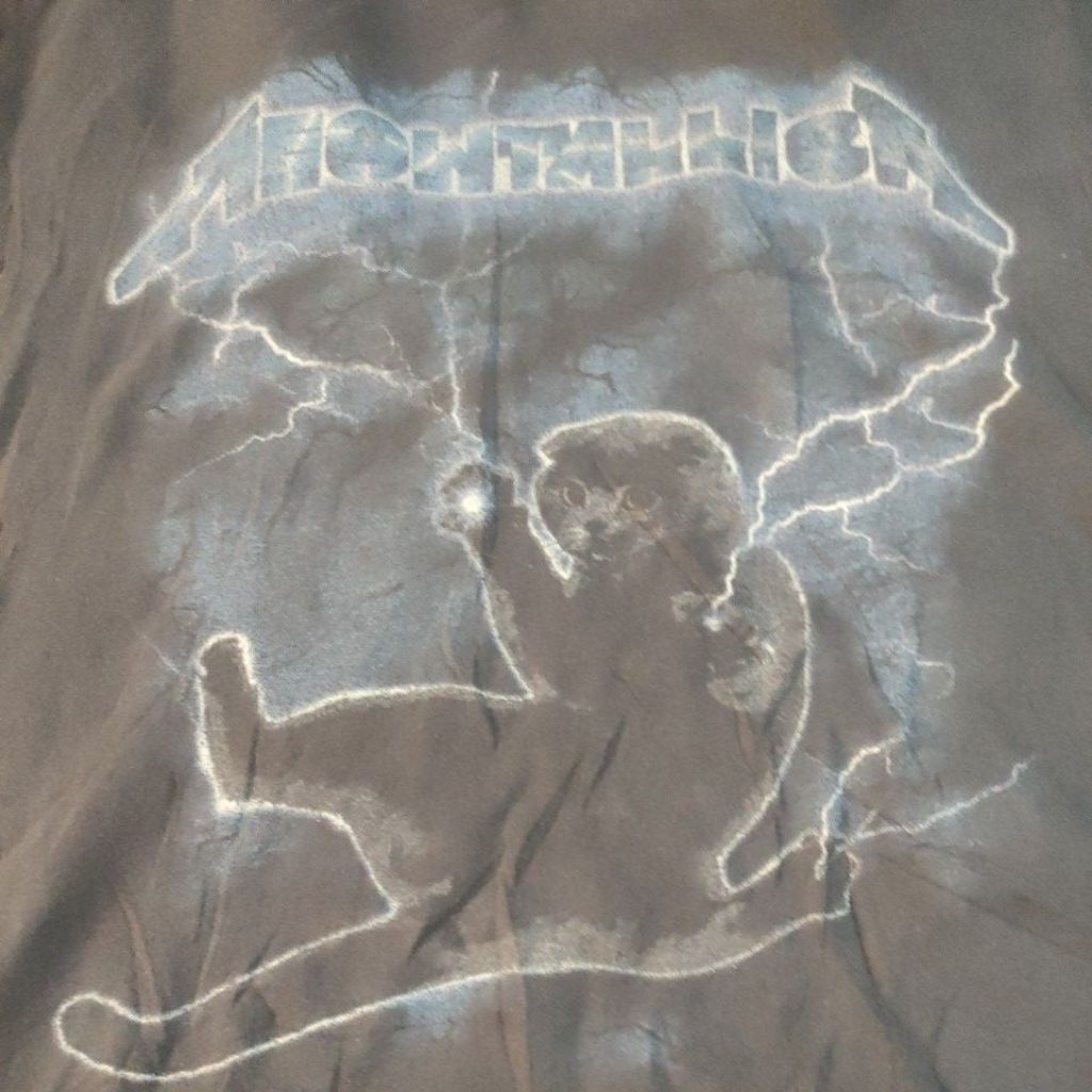 kaos bekas band metal