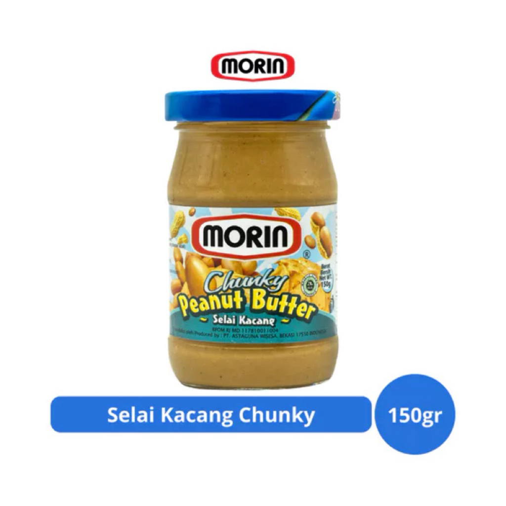 

Morin Selai Kacang Chunky 150g – Tekstur Kasar, Rasa Lebih Nikmat