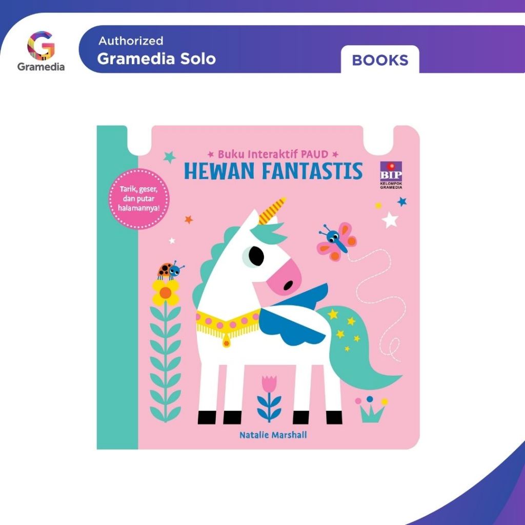 Gramedia - Buku Interaktif PAUD: Hewan Fantastis