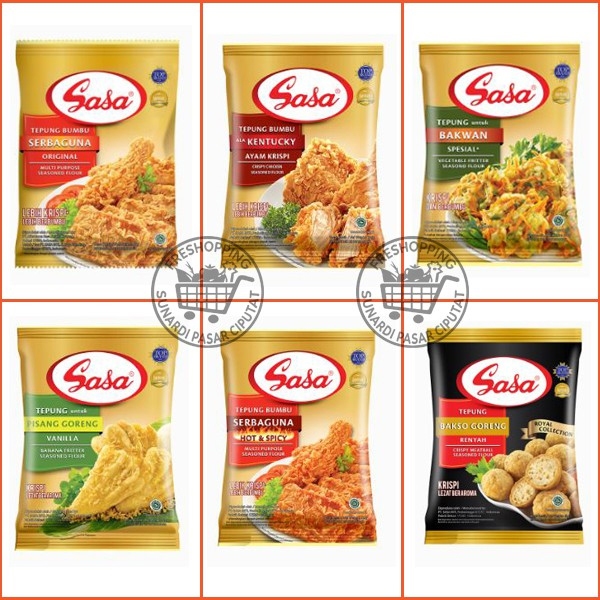

Tepung Bumbu Sasa 75 gram all varian