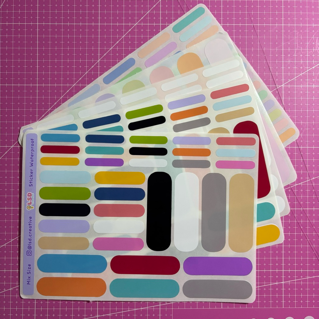 

ETALASE KHUSUS - Sticker Waterproof Polos Tanpa Nama