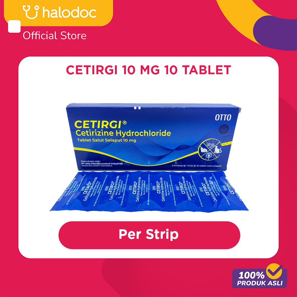 Cetirgi 10 mg 10 Tablet