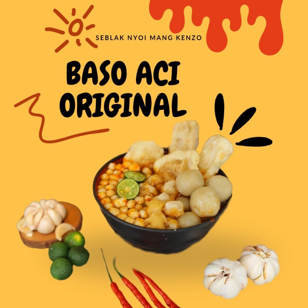 

BOCI MURAH ENAK - BASO ACI ORIGINAL - SEBLAK NYOI MANG KENZO