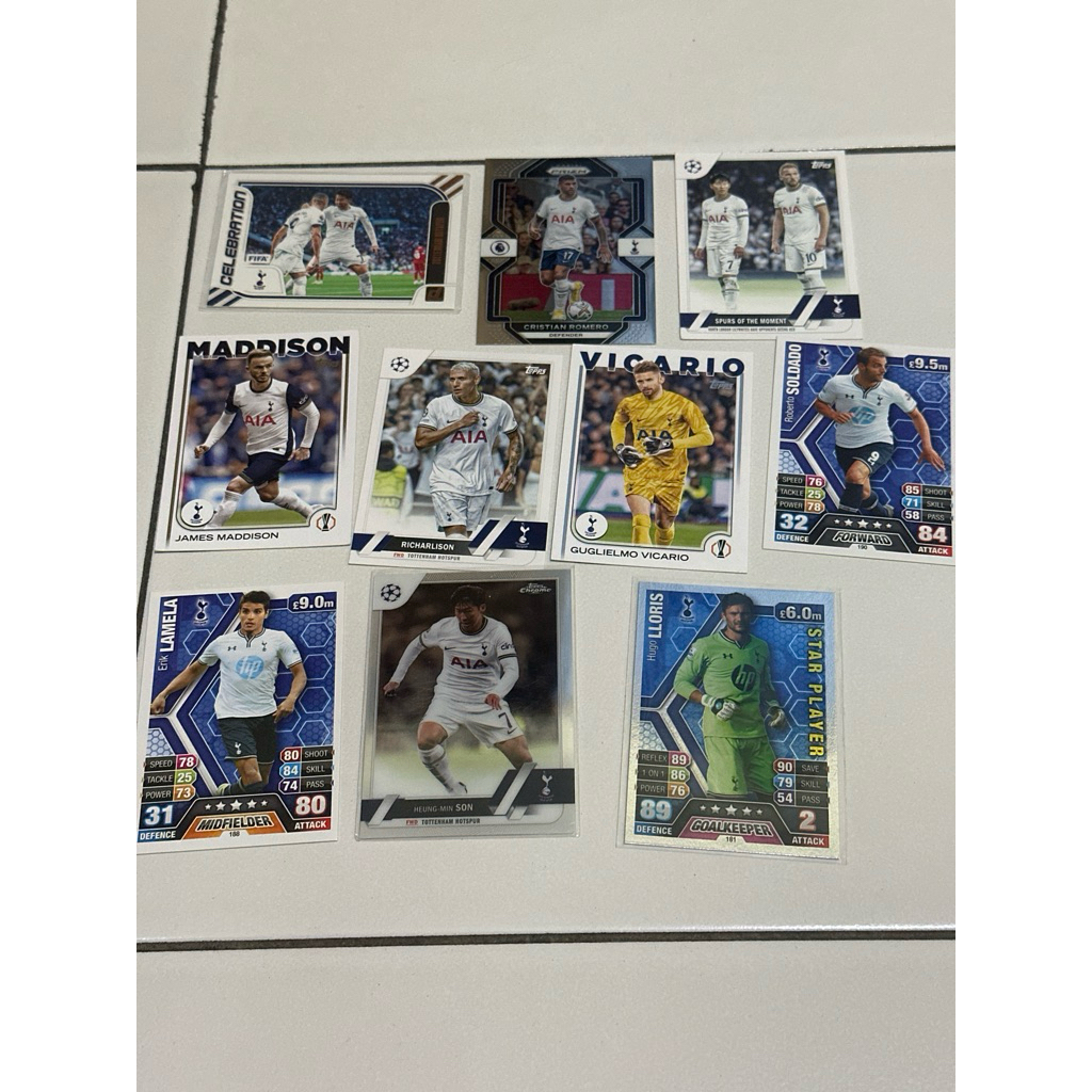 Tottenham Hotspur 10 mix card